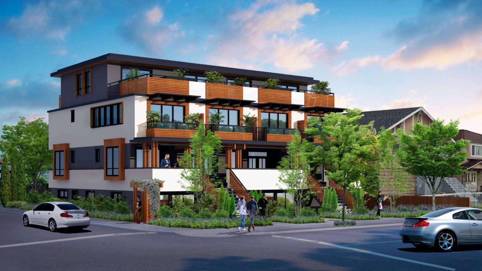 Divine Homes townhome development